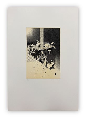 GIANFRANCO FERRONI (1927-2001) - Cognizione della tortura II, 1966