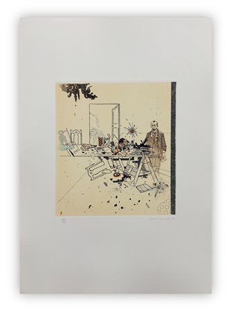 GIANFRANCO FERRONI (1927-2001) - La stanza ritrovata II, 1966-1970