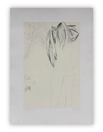 GIACOMO MANZÙ (1908-1991) - Senza Titolo