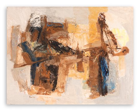 WALTER FUSI (1924-2013) - Senza Titolo, 1959