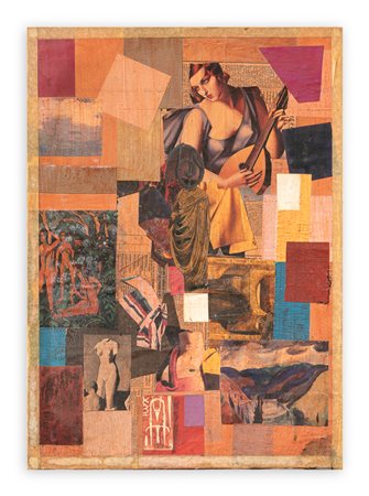 FRANCO ASINARI (1916-2007) - Composizione di figure femminili in pittura, 1995
