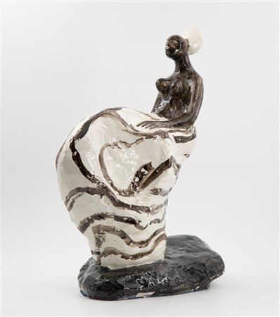 SALVATORE FIUME (1915-1997) - Somala al vento 