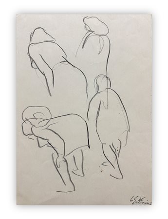 LORENZO GUERRINI (1914-2002) - Senza Titolo, 1946