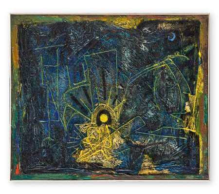 SAMO KOLER (1909-1988) - I primi raggi di sole, 1957