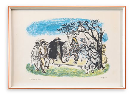 ANONIMO - La tenda del teatro, 1963