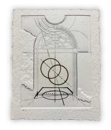 WALTER VALENTINI (1928-2022) - Senza Titolo, 1990