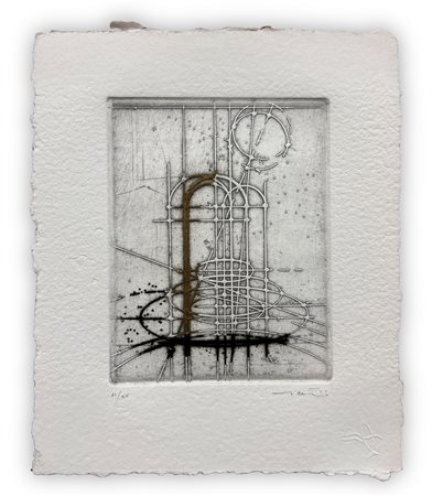 WALTER VALENTINI (1928-2022) - La città ideale, 1990