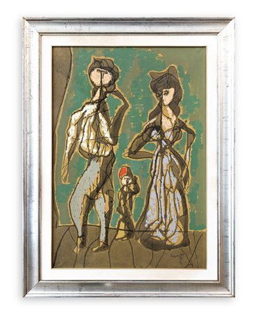 ADOLFO SAPORETTI (1910-1974) - Senza Titolo, 1971