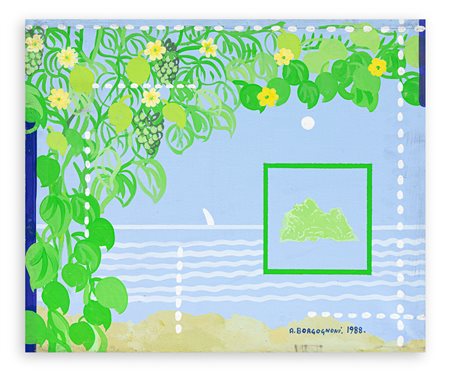 ADOLFO BORGOGNONI (1937-1999) - Senza Titolo, 1988