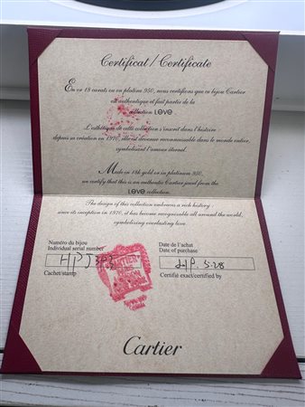 ANELLO RAINBOW LOVE CARTIER