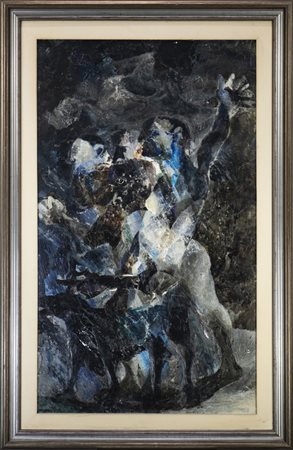 CALABRIA ENNIO (n. 1937) - SPIAGGIA.