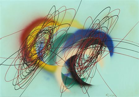 CRIPPA ROBERTO GAETANO (1921 - 1972) - SPIRALE, ANNI '70.