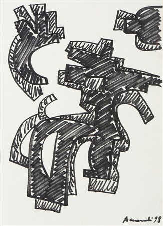 ACCARDI CARLA (1924 - 2014) - BIANCO NERO.