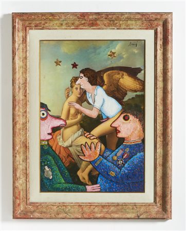 BAJ ENRICO (1924 - 2003) - AMORE E PSICHE .