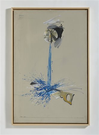 PLESSI FABRIZIO (n. 1940) - PROGETTO N.1226 (POSSIBILITA' DI SEGARE CON UNA SEGA A MANO UN GETTO D'ACQUA POTABILE CALDA).