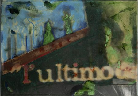 SCHIFANO MARIO (1934 - 1998) - PART. DA PITTURA ITALIANA.