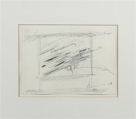 KOUNELLIS JANNIS (n. 1936) - SENZA TITOLO (PROGETTO PER INSTALLAZIONE).