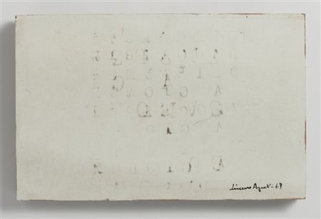 AGNETTI VINCENZO (1926 - 1981) - OLTRE IL LINGUAGGIO .