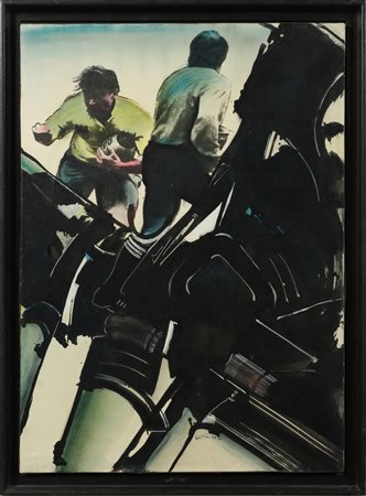 BERTINI GIANNI (1922 - 2010) - LA FURIA DI SARPEDONE.