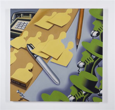 KOSTABI MARK (n. 1960) - OUT TO LUNCH .