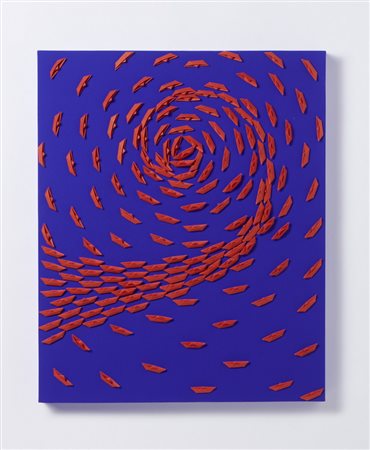 GUSMAROLI RICCARDO (n. 1963) - VORTICE ARANCIO .