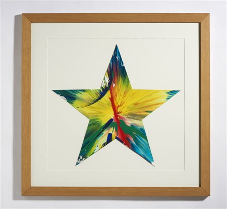 HIRST DAMIEN (n. 1965) - STAR SPIN PAINTING.