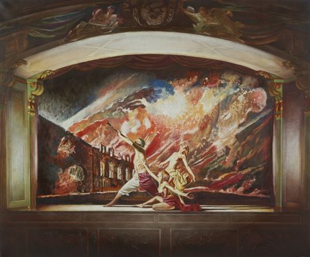 NARDONI SERGIO (n. 1947) - L'ESILIO DI ENEA.