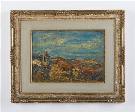 TOSI ARTURO (1871 - 1956) - PAESAGGIO.