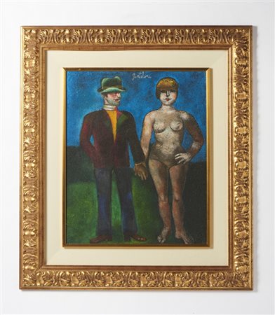 GENTILINI FRANCO (1909 - 1981) - ADAMO ED EVA.