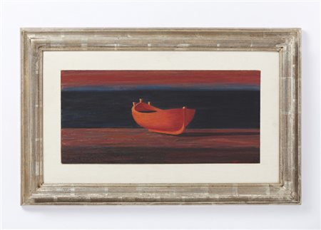 LAZZARO WALTER (1914 - 1989) - BARCA ROSSA.