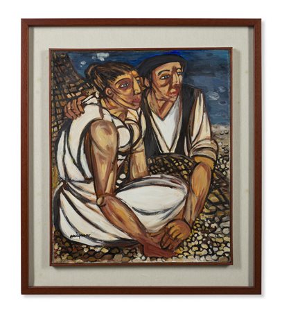 MIGNECO GIUSEPPE (1908 - 1997) - PESCATORI.