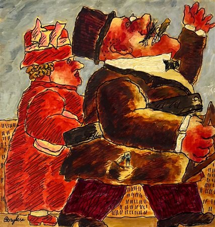 Franz Borghese “Architetto e signora”