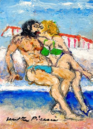 Walter Piacesi “Innamorati sul lungo mare” 2012