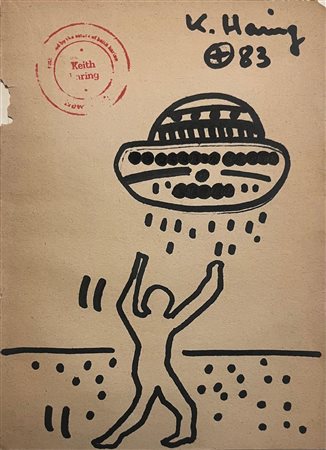 Keith Haring “Senza titolo” ‘83