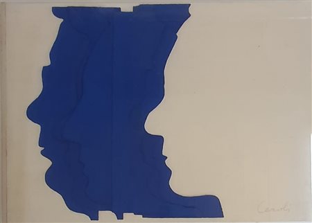 Mario Ceroli “I cento colori” 1972