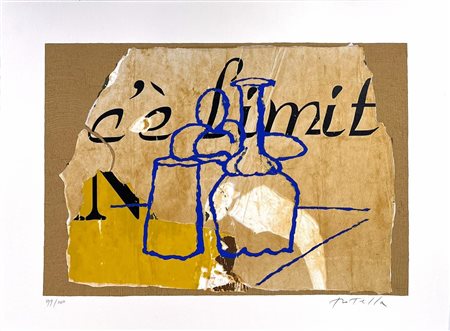 Mimmo Rotella “Morandiana”