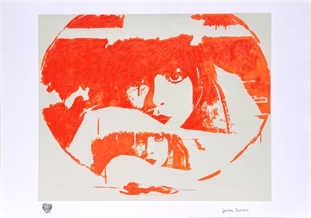 Giosetta Fioroni “Doppio liberty orange”