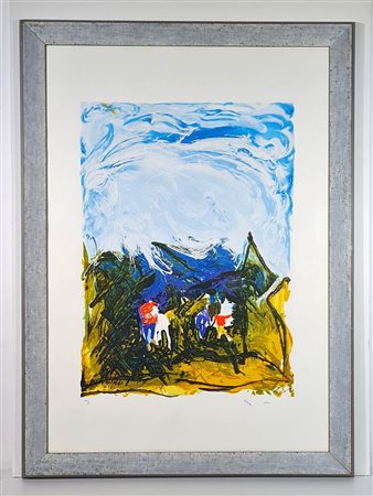 Mario Schifano “Area aperta” 1996