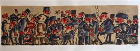 Franz Borghese “La folla”