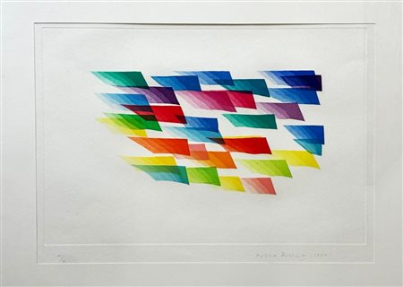 Piero Dorazio “Estetica del cervello I” 1990