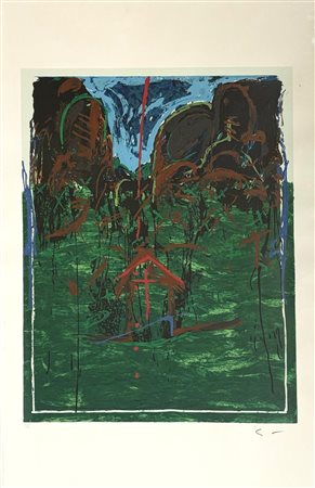 Mario Schifano “La casa sola”