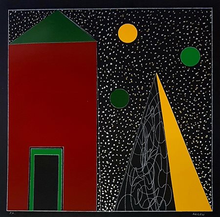 Franco Angeli “Senza titolo” 1984-88