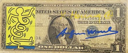 Keith Haring (1958-1990) & Andy Warhol (1928-1987)