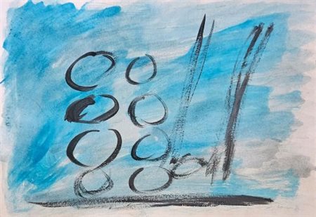 Jean Fautrier "Le Domino" 1955