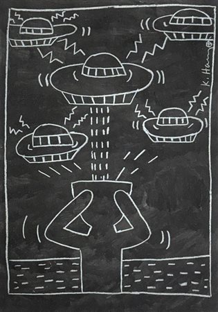 Keith Haring "Senza titolo"