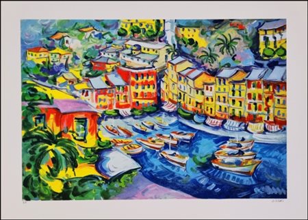 ROSATI GIORGIO Italia XX sec. "Portofino"