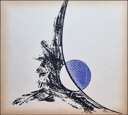 COLLAMATI LUCIANO ANTONIO San Marcello 1943 "Senza titolo"