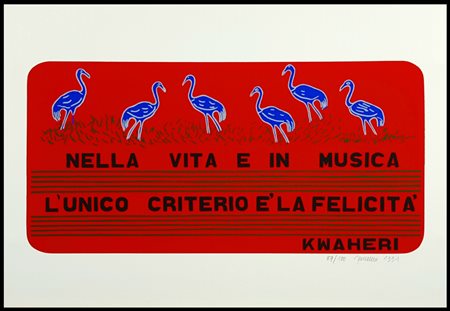 SARENCO - ISAIA MABELLINI Vobarno 1945 - Salò 2017 "Selected graphics"