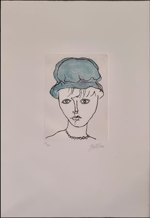 GENTILINI FRANCO Faenza 1909 - Roma 1981 "Senza titolo"