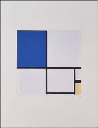 MONDRIAN PIET Paesi Bassi 1872 - New York 1944 "Senza titolo"